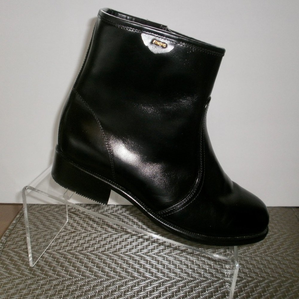 FINDIG 'The Original' Men's Black Boots Sz 8.5
